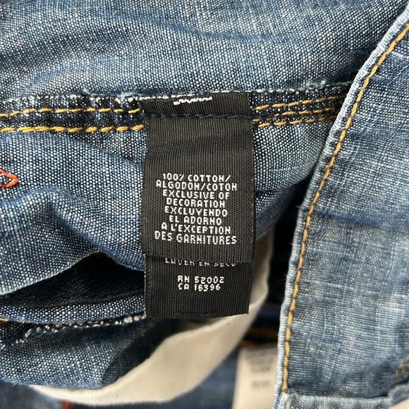 DKNY Vintage Distressed denim jeans 34x32 EUC - Picture 9 of 10